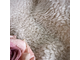 Мех волнистый, Молочный айвори, Ворс 16 мм