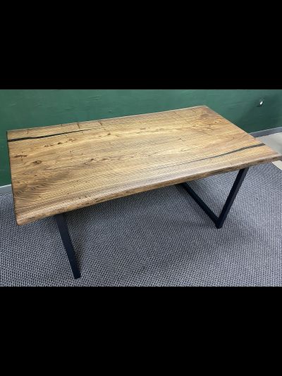 слэб, стол река, карагач, дуб, мебель на заказ, стол из слэба, мебель для ресторана, столешница спил