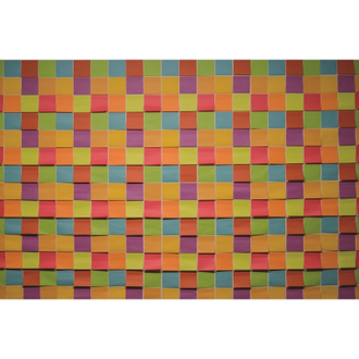 Блок-кубик Post-it Super Sticky 654-6SSRP, 76х76, Огонь, 6 блоков по 90 листов