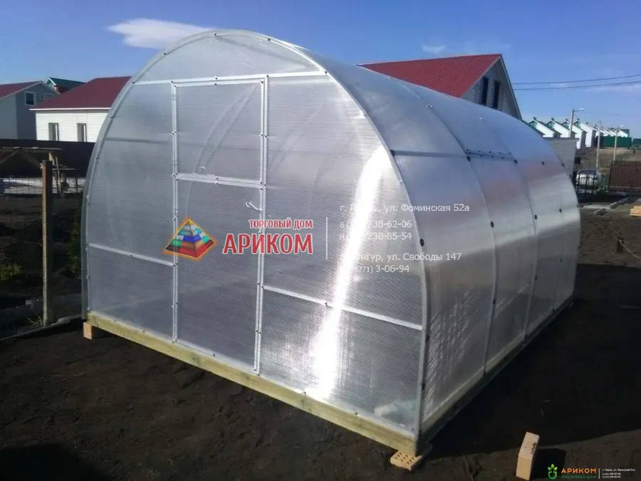 Теплица Новая цинк