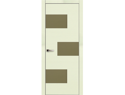 Межкомнатная дверь Платинум 8 стекло lacobel