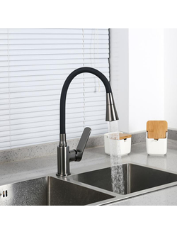 Смеситель для кухни с гибким изливом Frap H62-9 F4462-9