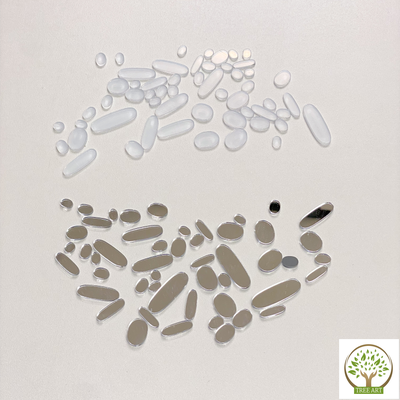 Зеркальный декор MIX серебро