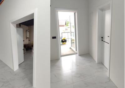 МОРИОН-ГОРИЗОНТАЛЬ. БЕЛАЯ ЭМАЛЬ С ГОРИЗОНТАЛЬНЫМИ  ВСТАВКАМИ ЧЕРНОГО ЦВЕТА