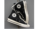 Кеды кожаные Converse Chuck Taylor 70 черные высокие