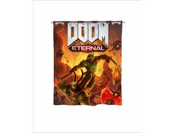 Штора в ванную Doom/ Дум №7