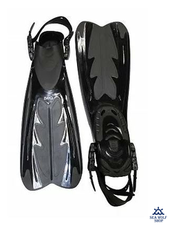 Ласты регулируемые ISEA DIVER отк.пятка р.44-47