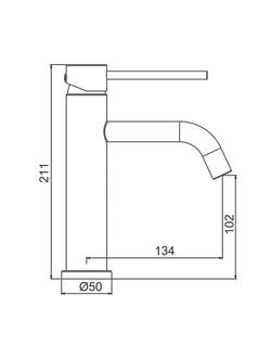Смеситель для раковины Frap H807-9 F10807-9