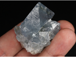 Целестин голубой, друза кристаллов, Мадагаскар (37*31*28 мм, 50 г) №37782