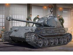 Сборная модель: (Hobby Boss 82445) Германский Танк VK4502 (P) Hintern