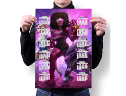 Календарь настенный Вселенная Стивена, Steven Universe №14