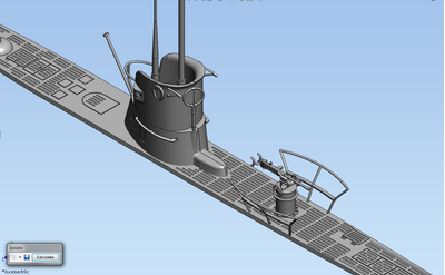 Сборная модель: (ICM S.009) Германская подводная лодка U-Boat Type IIB (1939)