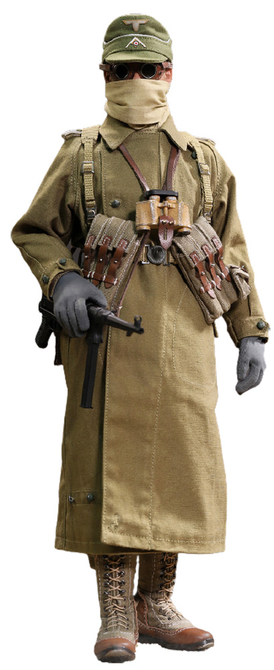 Капитан немецкого Африканского корпуса - КОЛЛЕКЦИОННАЯ ФИГУРКА 1/6 WW2 German Afrika Korps Infantry Captain – Wilhem (D80151) - DID