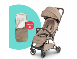 Коляска + конверт на ножки Leclerc Hexagon Champagne