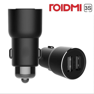 Автомобильная зарядка Xiaomi Roidmi Car Charger 3S Черная