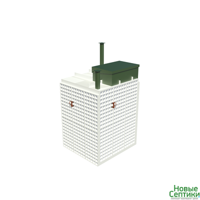 Погреб пластиковый ПП 1 с грузоподъемным механизмом