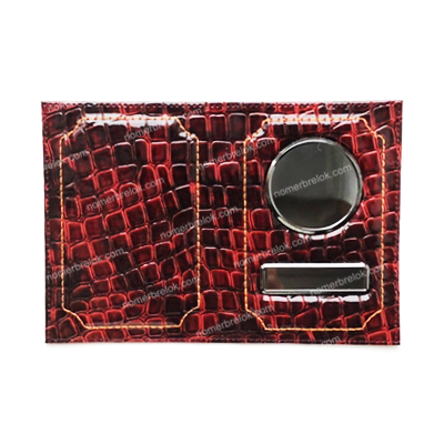 «КРОКОДИЛ» ОБЛОЖКА ДЛЯ АВТОДОКУМЕНТОВ В КОМПЛЕКТЕ С ЛИНЗАМИ. ЦВЕТ: ВИНО