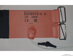 Гибкая нагревающая пластина 100 Вт 24 В (100х200) (терм.50/10) Keenovo