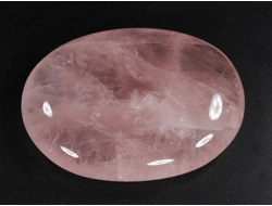Кварц розовый, полировка плоская, Мадагаскар (59*44*12 мм, 62 г) №35560