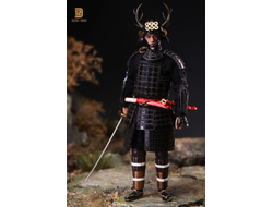 ПРЕДЗАКАЗ - Самурай Санада Юкимура (в черном) - Коллекционная фигурка 1/12  The Greatest Warrior of Japan Black Standard (D12006) - D12TOYS ?ЦЕНА: 12900 РУБ.?