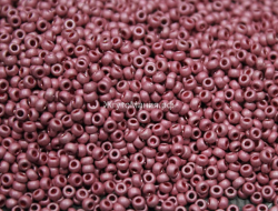 БИСЕР PRECIOSA 10/0 - 50г - 18595М  НЕПРОЗРАЧНЫЙ МАТОВЫЙ РОЗОВЫЙ МЕТАЛЛИК