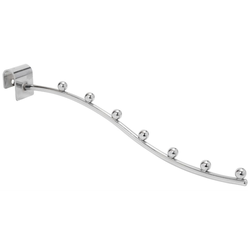 (U135) Кронштейн на овальную трубу, 7 шариков, 270 мм.