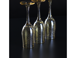 Бокал для шампанского "мед-снег"