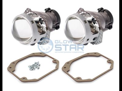 Комплект Hella 3R с рамками для автомобиля BMW X5 E53 (1999-2004)