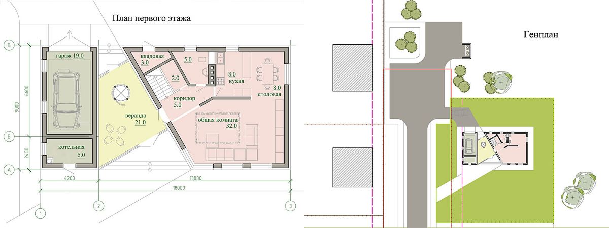 План дома М-189