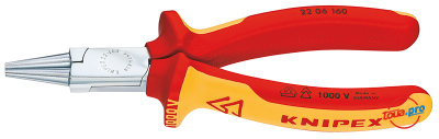 Круглогубцы KNIPEX KN-2206160 160 мм