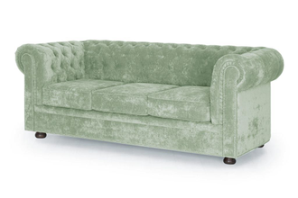 Диван Честер 3-местный с декоративным молдингом