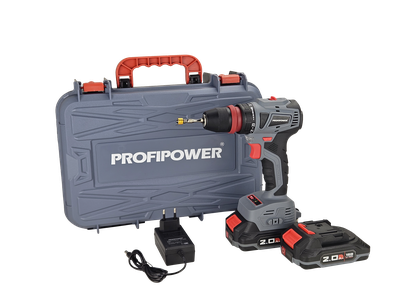 Аккумуляторный бесщеточный шуруповерт PROFIPOWER MKBL-18BM