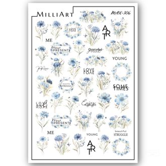 Слайдер-дизайн MilliArt Nails MAX-306