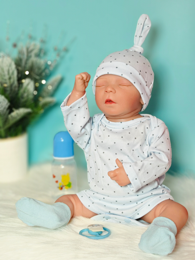 Кукла Реборн мальчик Алёша (мягконабивная)