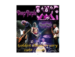 Deep Purple Golden Anniversary 1968 - 2018 Book Иностранные книги, Intpressshop