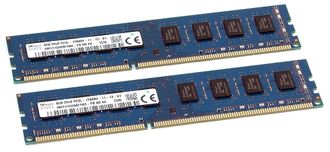 Оперативная память ОЗУ Hynix 8GB  PC3L-12800U-11-13-B1 1600 MHZ NON-ECC 240 pin HMT41GU6BFR8A MEMORY RAM  - 16800 тенге