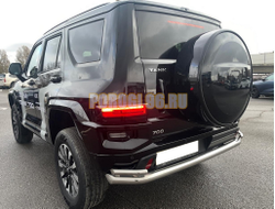 Защита заднего бампера двойная Папа Тюнинг d76/42 для TANK 700 2024-