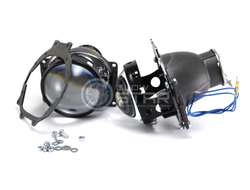 Комплект Hella R New с рамками для замены штатных ксеноновых / галогенных линз автомобиля Subaru Legacy Outback B13 (2003 - 2006) и B14 (2009-н.в.)