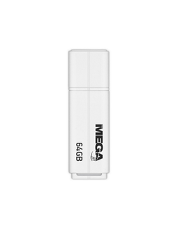 Флеш-память ProMega jet, 64Gb, USB 2.0, белый, PJ-FD-64GB-White