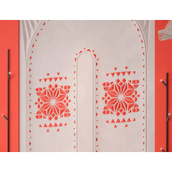 Панно гипсовое ETNICA артикул SPN25