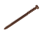 Саморез для террасной доски  5 Х 60 (200 шт), NANO BROWN , шлиц TORX,  Ambrovit