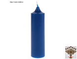 Синие восковые свечи (Blue wax candles)