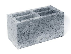 Керамзитобетонный пустотелый блок стеновой М75, 390*190*190 мм