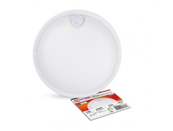 Светильник накладной ASD/InHome св/д герм ЖКХ СПП-Д-КРУГ 12W 230В 6500К 960lm с датчиком движения IP65 2818