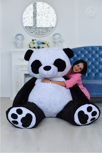 Огромная плюшевая панда Чика 230 см.