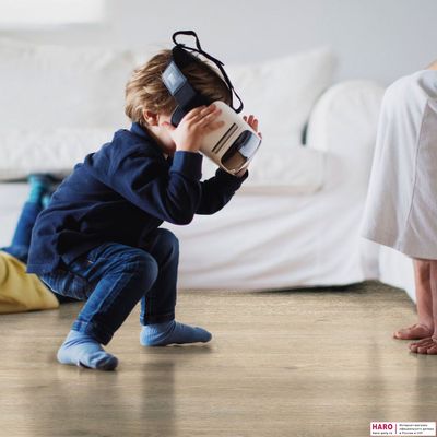 Ламинат Haro Tritty 200 Gran Via Aqua Дуб Контура Каменно-Серый 540266 33 класс толщина 8 мм с фаской 2.68 м2