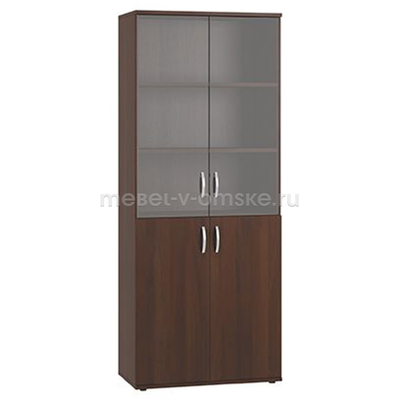 Шкаф для документов Гермес со стеклом