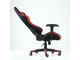 Игровое кресло K-50,  черная сетка красные вставки BR