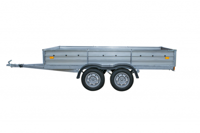 Прицеп двухосный РУСИЧ 355Д / 3500 х 1500 мм / 750 кг / оцинкованный