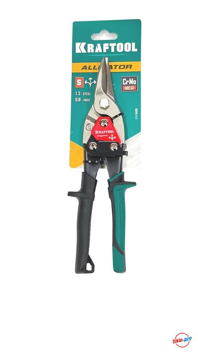 Ножницы по металлу Kraftool Alligator 250мм прямые Cr-Mo 2328-S